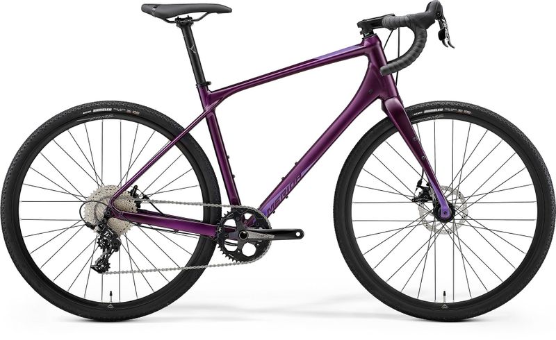 Велосипед гревел Merida Silex 300 (MattDarkPurple/Purple)