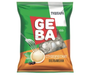 ПЕЛЬМЕНИ СТУДЕНЧЕСКИЕ 450ГР ГЕБА