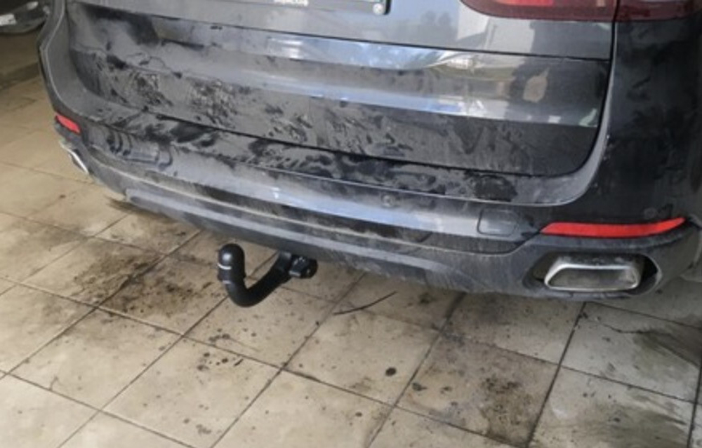Фаркоп Steinhof B-061 для BMW X5 E70 2007-2013, X5 F15 2013-2018, BMW X6 F16 2014-2019(паспорт и сертификат в комплекте)(без электрики)