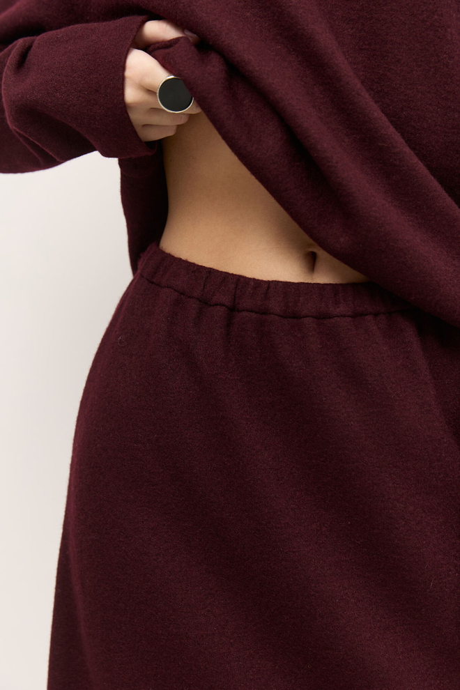 Юбка из шерсти