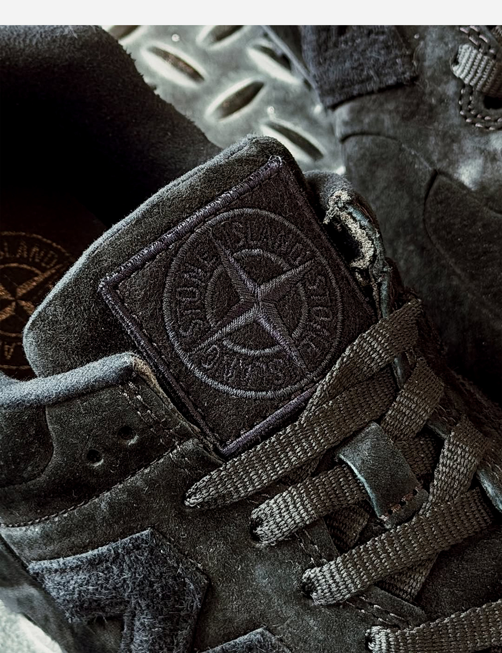 New Balance x Stone Island 574 Ghost "Black" (U574BTN1)