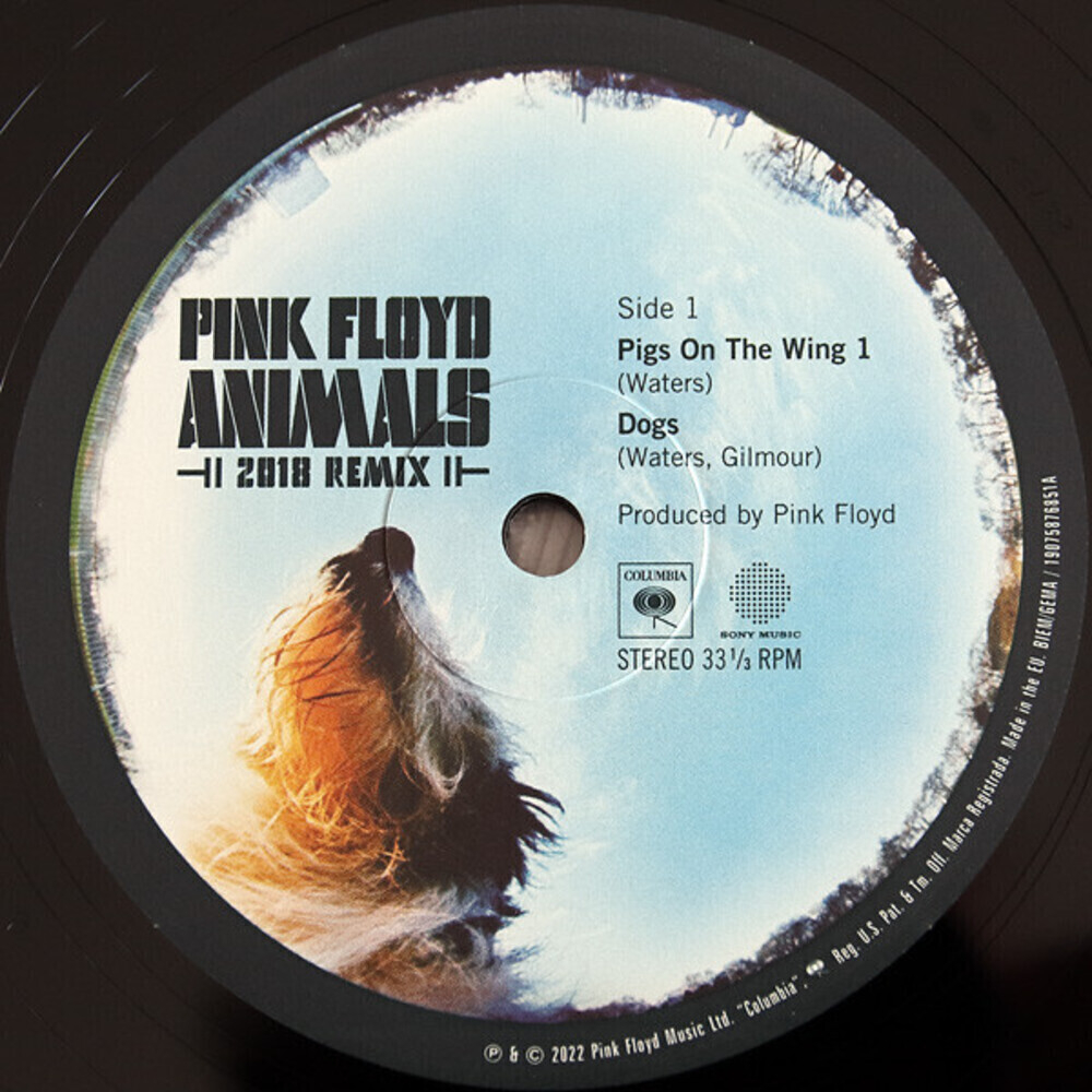 Pink Floyd / Animals (2018 Remix)(LP)