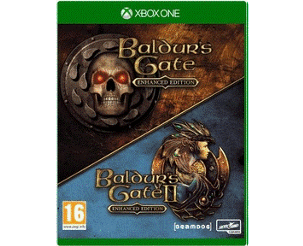 Baldure Gate Enhanced Edition & Baldure Gate Enhanced Edition II (Xbox) NEW
