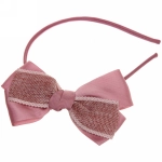 Ободок для волос детский на блистере «Rapunzel», однотонный, микс 6 цветов, 0,5см