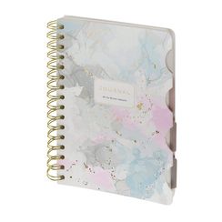 Bloknot \ Блокнот \ Notebook Записная книжка "Art Journal" А5, 120 л. на гребне, с разделителями "Весна"