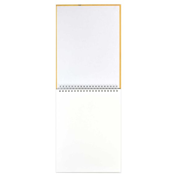 Скетчпад 185х250 мм, 30 л, блок - белая рисовальная бумага 160 г/м², арт. 62426