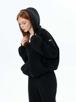 Oversize худи на молнии