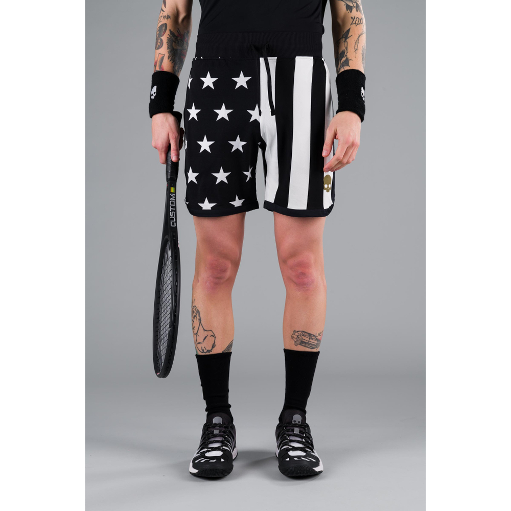 ОДЕЖДА ДЛЯ ТЕННИСА Мужская, Шорты HYDROGEN STAR SHORTS .