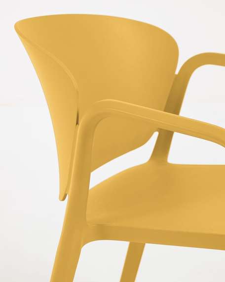 Стул Ania желтый | La Forma | Испания | Купить в Hallberg.ru