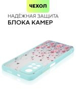 Чехол BROSCORP для Poco M4 Pro 5G оптом (арт. XM-PM4P-ST-TPU-SKY-PRINT)