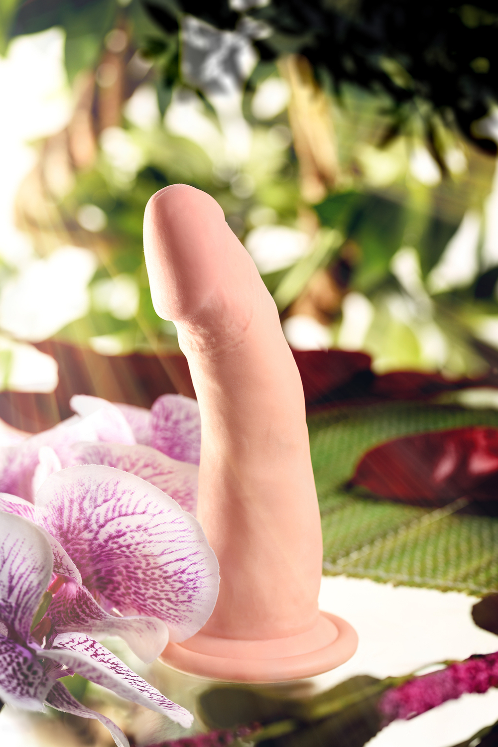 Ротатор на присоске телесный 7 режимов вибрации RealStick 16 см