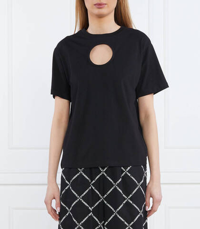 Футболка Karl Lagerfeld - черный(231W1708)