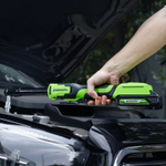 Гайковерт-трещотка Greenworks GD24RWX удлиненная, 24V, бесщеточная, 1/2", 80Нм, редуктор 170 мм, без АКБ и ЗУ (3803907)