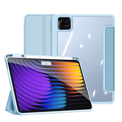 Чехол книжка синего цвета для Xiaomi Pad 8, 8 Pro и Pad 7, 7 Pro, серия Toby Series Case от Dux Ducis
