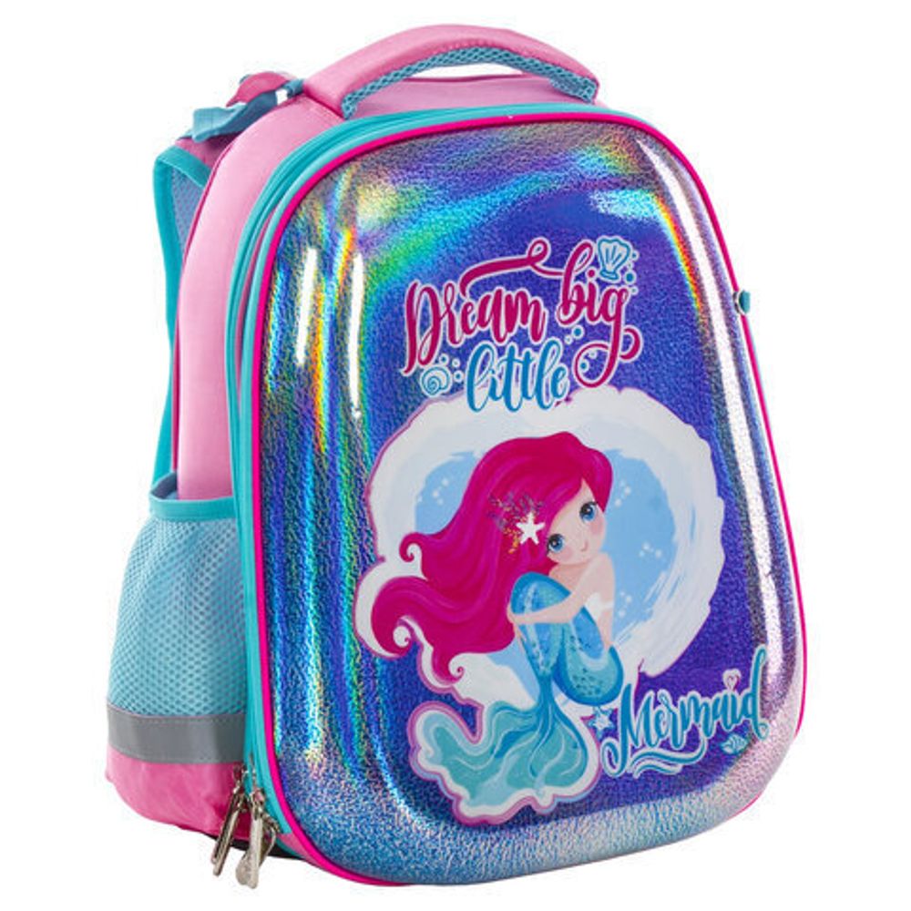 Ранец ЮНЛАНДИЯ EXTRA, с дополнительным объемом, "Mermaid", 228806