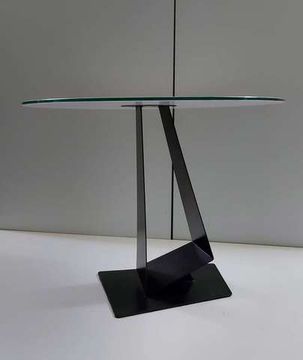 дизайнерский стол NESHWILL WHITE   ( by Steel Arts )