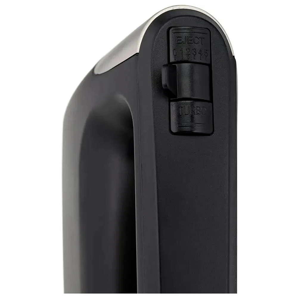 Миксер SCARLETT SC-HM40S23, 550 Вт, 5 скоростей, 2 венчика, 2 крюка для теста, черный.