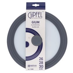 Крышка стеклянная Gipfel Gium 1046 26 /28 /30 см