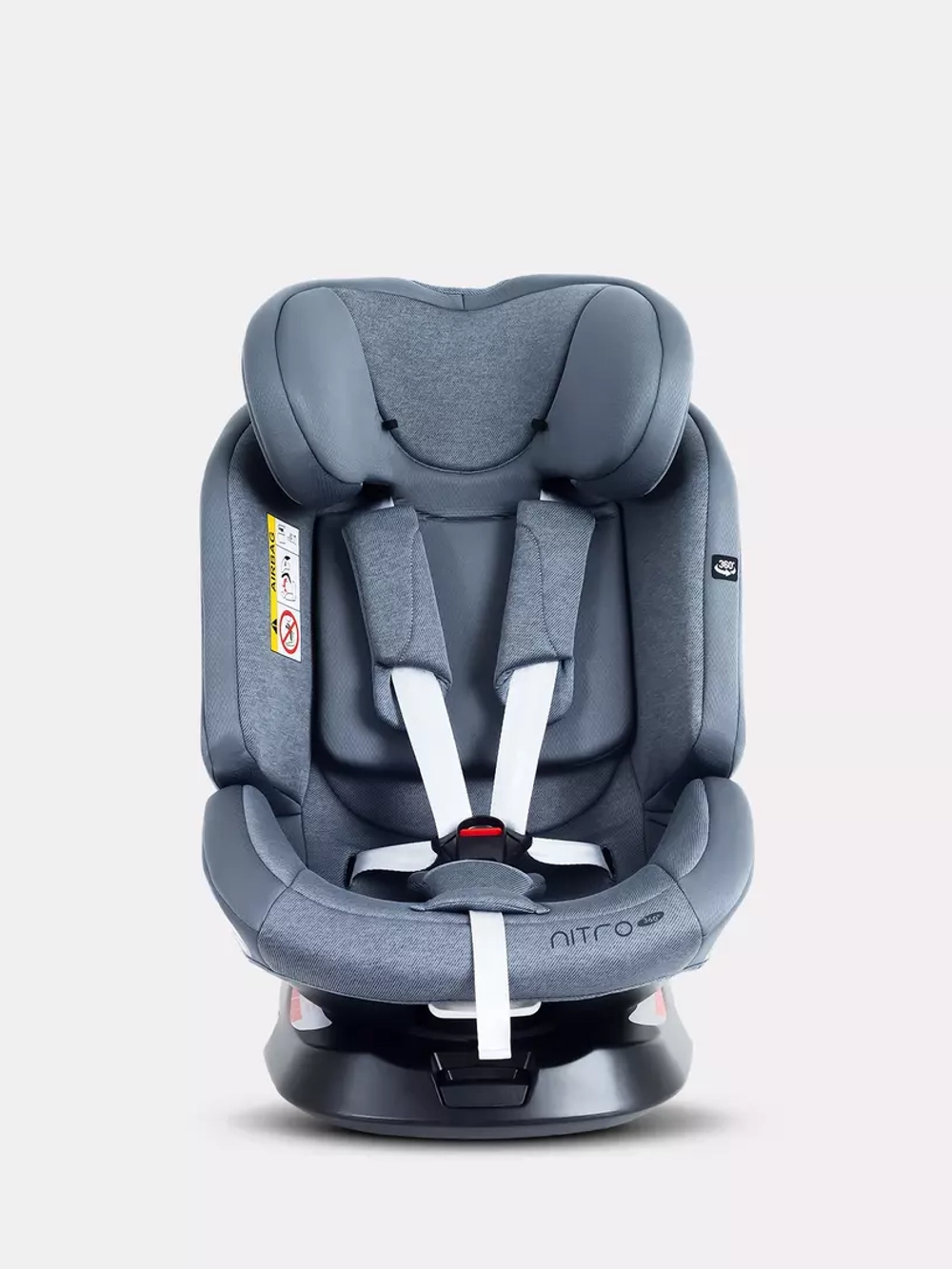 Автокресло RANT UB619 "NITRO New" isofix Grey группа 0+-1-2-3 (0-36 кг)