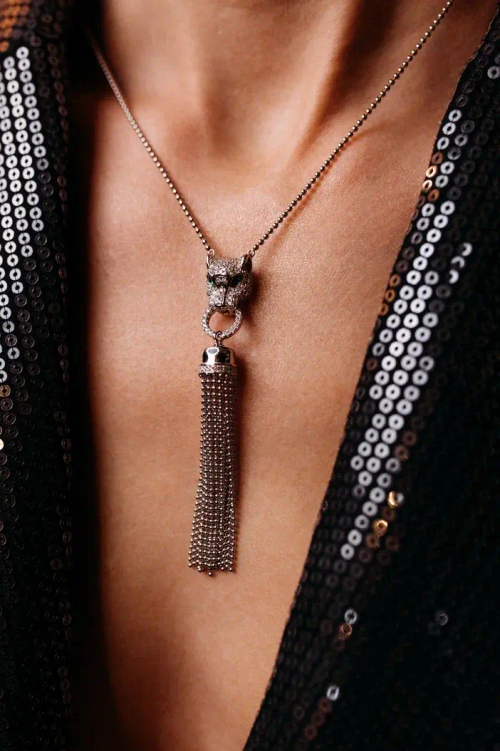 Колье "Пантера" динамичное