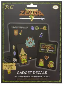Наклейки бумажные The Legend of Zelda 8 bit