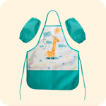 Фартук для творчества на завязках. Жираф