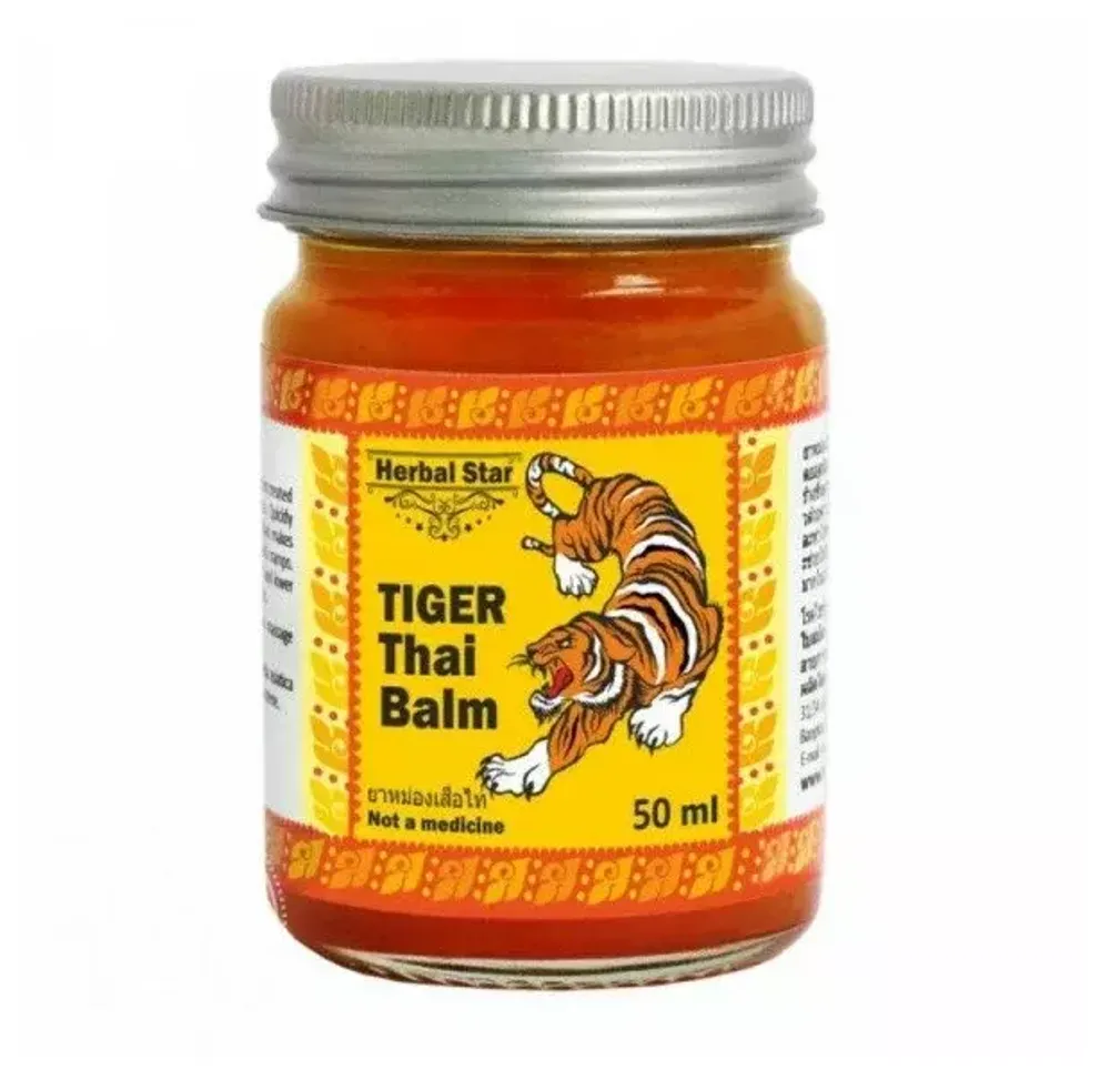 Бальзам тигровый HERBAL STAR Tiger Thai Balm, 50 мл