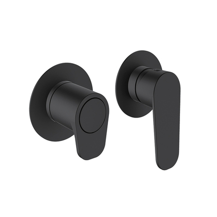 Встраиваемый смеситель для душа на 3 выхода ALEXIA 361513HSNM черный