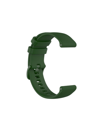 Ремешок 20 мм для Garmin Forerunner 55/245/645, Venu, Venu Sq, Venu 2 Plus, Vivoactive 3, Vivomove, Vivomove быстросъемный (Quick Release) Зеленый