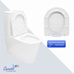 Унитаз напольный Ceruttispa АДИДЖЕ (ADIGE) CT7836 безободковый (620х365х820)