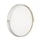 7646/DL PALE SN 189 Светильник пластик/белый/золотой LED 48Вт 4000К D390 IP43 OLIDI WHITE
