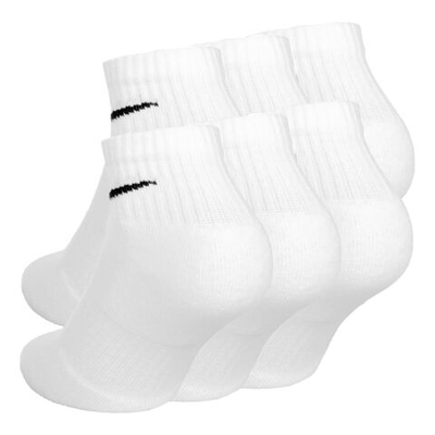 Носки теннисные Nike Everyday Cushioned Ankle Sports Socks 6 Pack - White, Black