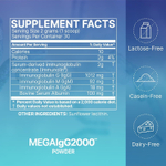 MicrobiomeLabs - Mega IgG 2000 Powder 60 gr