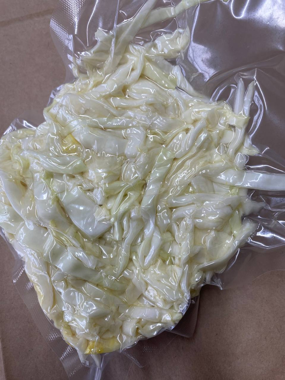 Капуста белокочанная в нарезке