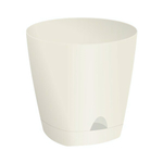 Горшок для цветов AMSTERDAM D 250мм/8л с прикорневым поливом Сливочный