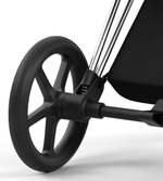 Коляска Cybex Priam IV Fashion Collections Rebellious Luxury Denim Blue 2 в 1 Chrome Brown