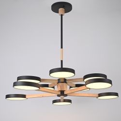 Люстра на штанге TURNA DBL L10 Black