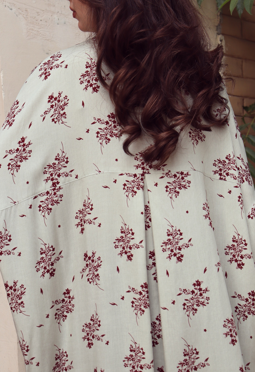 Рубашка удлиненная oversize