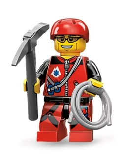 Минифигурки LEGO Minifigures 11 серия 71002 Альпинист