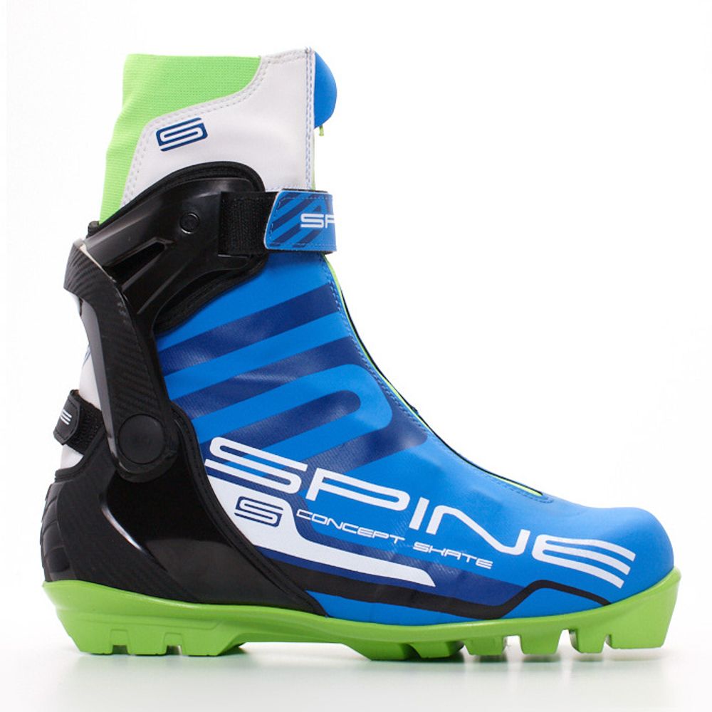 Лыжные ботинки SPINE CONCEPT SKATE SNS арт.496 синий