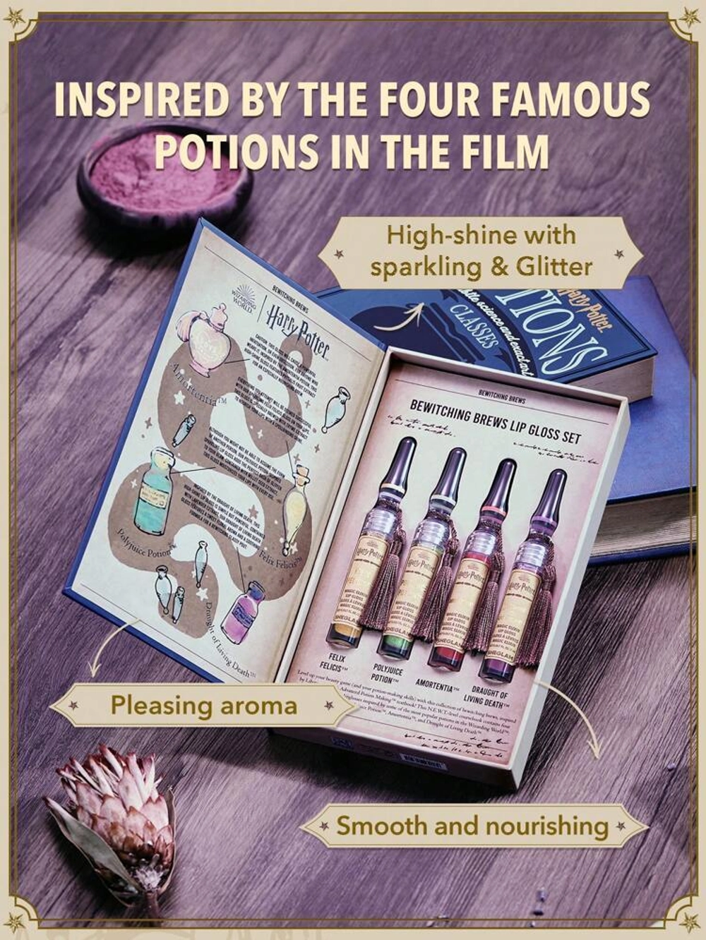 Sheglam x Harry Potter™ Bewitching Brews Lip Gloss Set