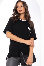 Джемпер "Ника" (черный) Б8337 LT Collection