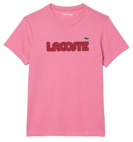 Теннисная футболка Lacoste Ultra Dry Jersey Sports T-Shirt With Logo