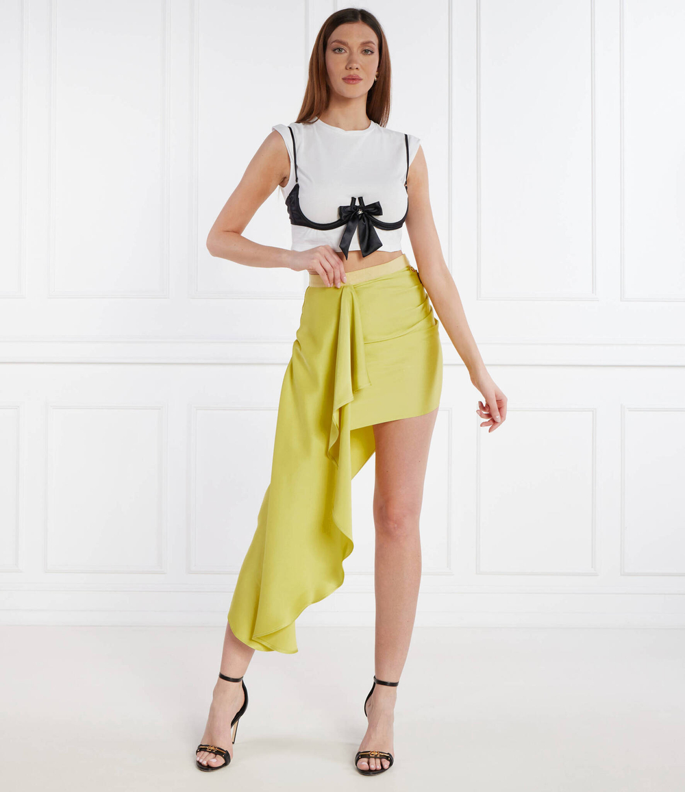 Юбка Elisabetta Franchi - лимонный(GO00942E2)
