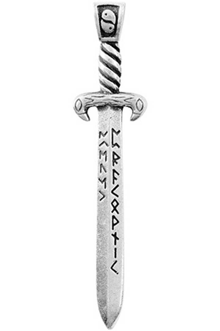 Амулет (Totem) № 35 Руничекский меч, английское олово