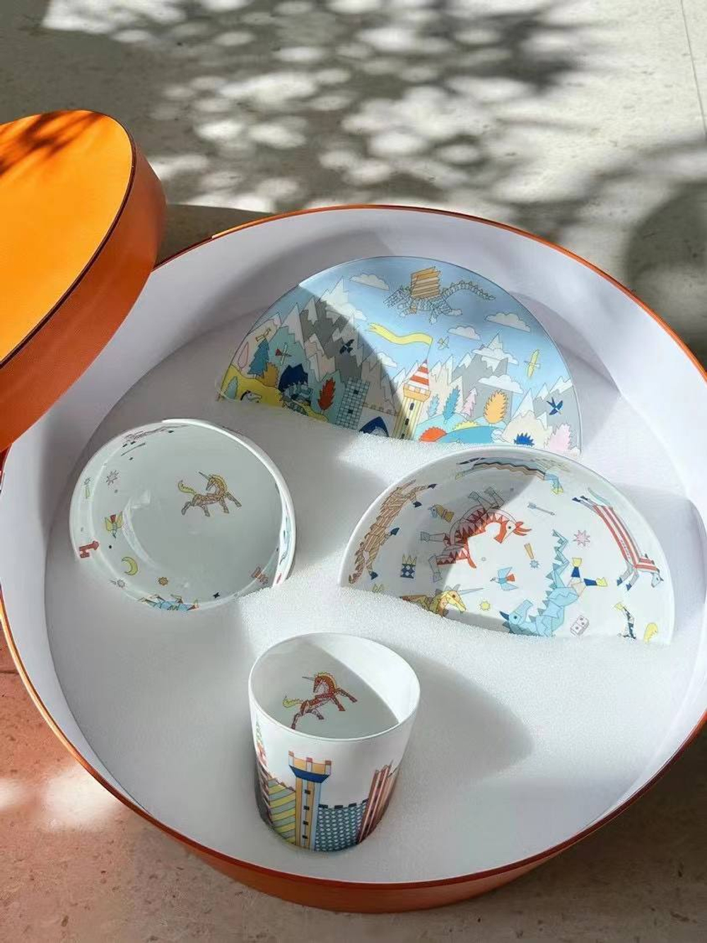 Набор посуды Hermes 4 предмета