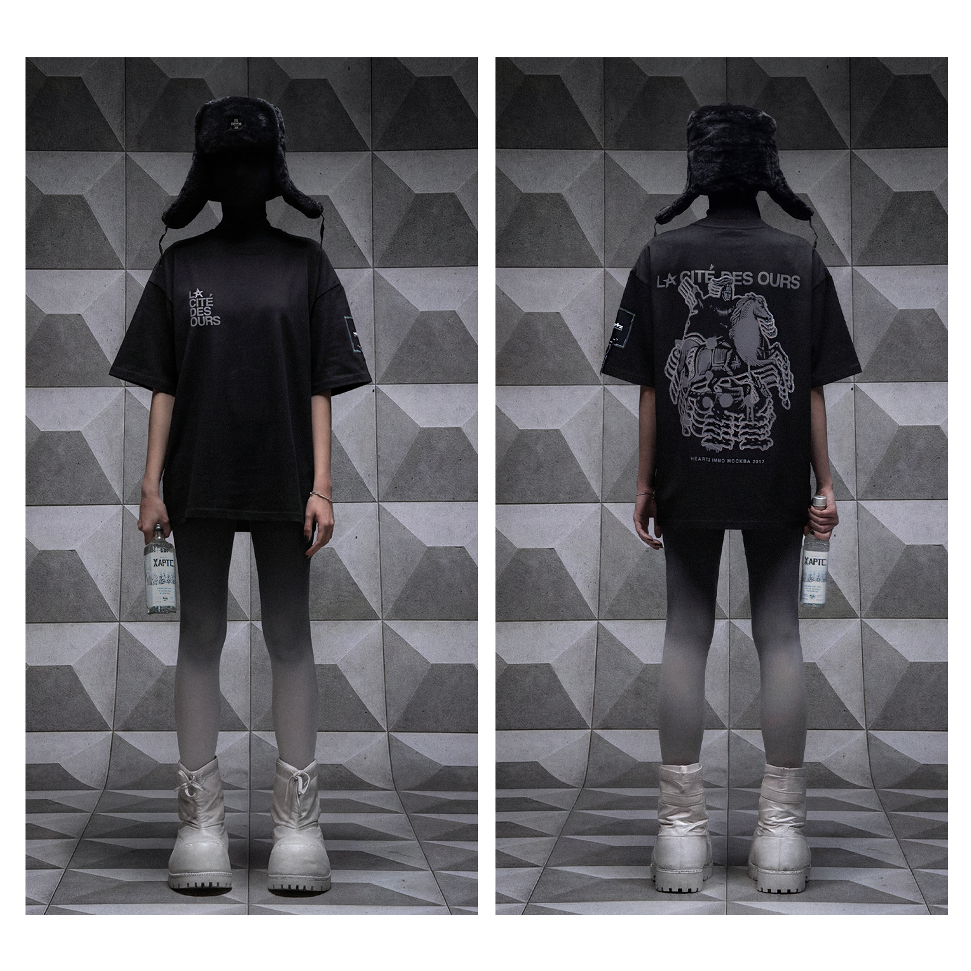 «Lacité» Vintage T-Shirt