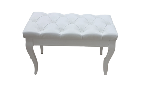 Банкетка в каретной стяжке на деревянном основании