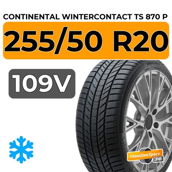 Continental WinterContact TS 870 P 255/50 R20 109V XL