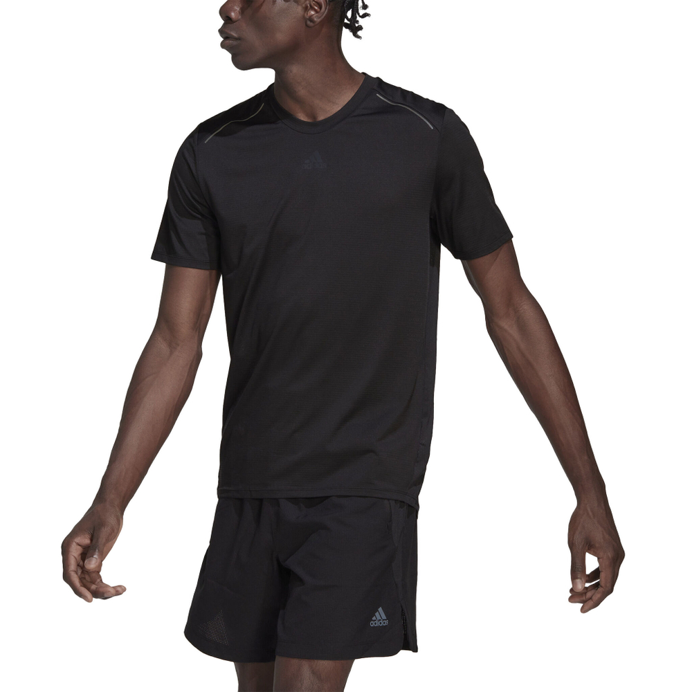 Мужское теннисное поло adidas High Intensity Cool T-Shirt Men - Black